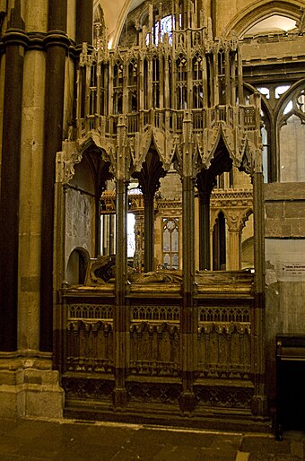 Tomb of Stratford in Canterbury Cathedral