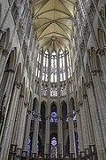 Beauvais Cathedral choir, 47.5 m (156 ft)