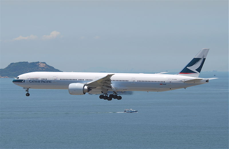 File:Cathay Pacific Boeing 777-300ER; B-KPV@HKG;04.08.2011 615nc (6207391031).jpg