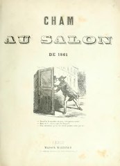 Cham, Cham au Salon de 1861, 1861    