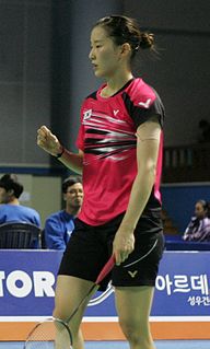 Chang Ye-na South Korean badminton player