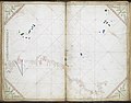 Chart of the western coast of Africa as far south as the Gold Coast, with the Cape Verde Islands and the Azores, and the western coast of Spain and Portugal- Cornaro Atlas (Egerton MS 73, f.31r).jpeg