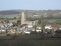 Chittlehampton, viewed from south