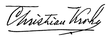 firma de Christian Krohg