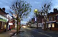 Christmas lights on Blaby Road in South Wigston (geograph 5616713).jpg