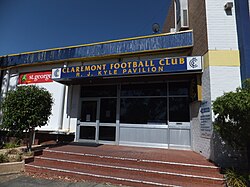 Claremont FC entry doors.JPG