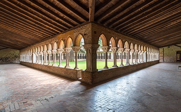 Moissac Abbey cloisters, created by Benh and nominated by Tomer T.