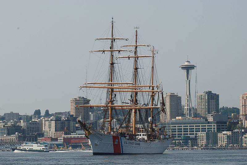 File:Coast Guard Cutter Eagle arrives in Seattle DVIDS1087831.jpg