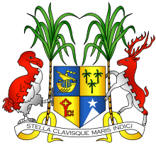 Coat of arms of Mauritius (Original version).svg