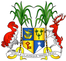 Coat of arms of Mauritius (Original version).svg