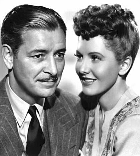 With Jean Arthur in The Talk of the Town (1942)