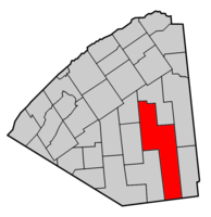 Map highlighting Colton's location within St. Lawrence County.