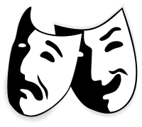 Image result for Drama masks