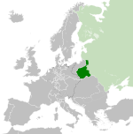 Regnu de Polònia (Cungressu) - Localizatzione
