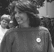 Congresswoman Pelosi Second National March in 1987 (9938711065) (cropped2).jpg