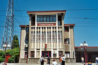 <span class="mw-page-title-main">Constanța railway station</span> Railway station in Constanţa, Romania