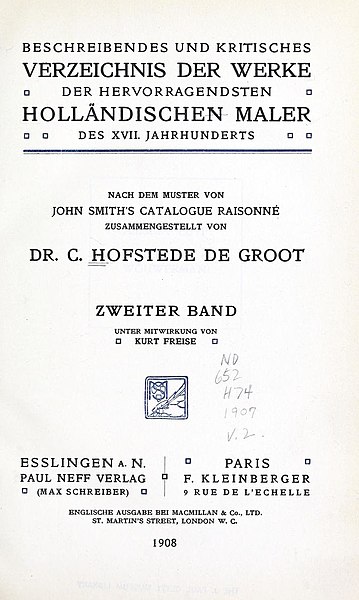 File:Cornelis Hofstede de Groot - Band 2 beschreibendesun02hofs 0013.jpg