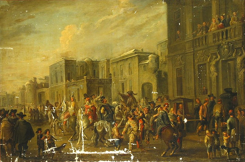 File:Cornelis de Wael - Carnival.jpg