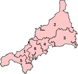 Parliamentary constituencies in Cornwall (2024-present)