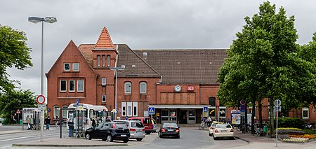 Cuxhaven Bahnhof Westseite 2013