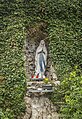 * Nomination Marian grotto in Mürsbach cemetery wall --Plozessor 05:10, 31 October 2023 (UTC) * Promotion  Support Good quality.--Tournasol7 05:17, 31 October 2023 (UTC)