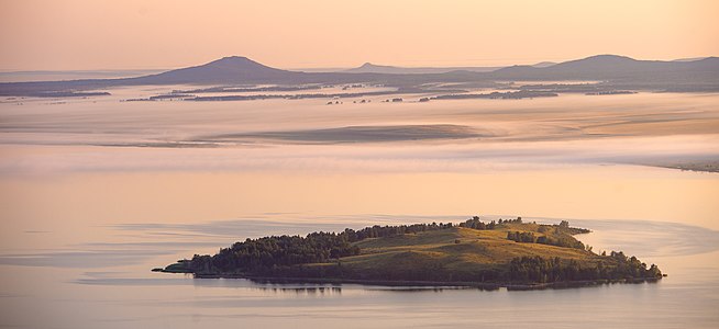 233. Natural Monument "Island of lake "Imantau" author - Zhainar Darkembayev