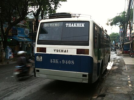 Bus service from Da Nang to Tha Khek