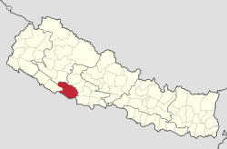 Dang Deukhuri District in Nepal 2015.svg