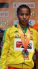 Bronzemedaillengewinnerin Dawit Seyaum