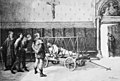 Die Gartenlaube (1895)_b_121.jpg Der Kardinal La Balue im Käfig vor Ludwig XI. (S)