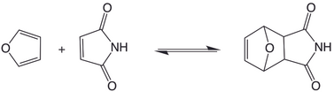 Scheme 3: [4+2] cycloaddition between furan and maleimide Diels-Alder Reaction (Furan-Maleimide).tif