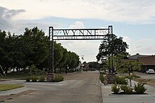 Entrance to downtown Wynne Downtown Wynne, AR Entrance.jpg