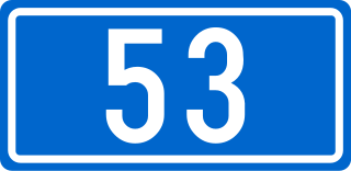 D53 road Road in Croatia