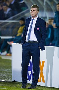 Foto Stephen Kenny, manajer Dundalk F. C. antara tahun 2013 dan 2018