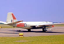 Canberra T.4 trainer of No.231 OCU at RAF Cottesmore in 1970. EE Canberra T.4 WJ870 Rt 231 OCU COTT13.06.70 edited-3.jpg