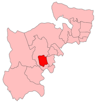 Volební obvod v mírně snížené formě až do zrušení roku 1945 se odtrhl Chiswick, Acton a část Hanwell.