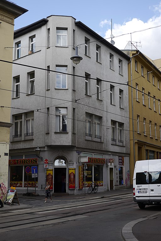 Ecke Mittelstraße - Große Steinstraße 14 - Halle (Saale) Altstadt - panoramio