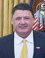 Ed Orgeron Ed Orgeron at the White House.jpg