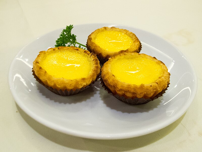 Файл:Egg Tarts with Puff Pastry.jpg