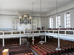 Nef avec Orgue de tribune A.Silbermann (1718)- E.Muhleisen (1952)