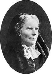 Elizabeth Blackwell, MD, the first woman to graduate from medical school in the United States (1849). Elizabeth Blackwell.jpg