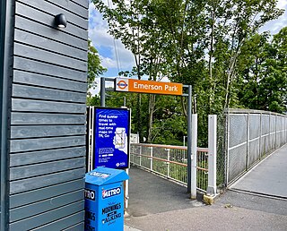 <span class="mw-page-title-main">Emerson Park railway station</span> London Overground station