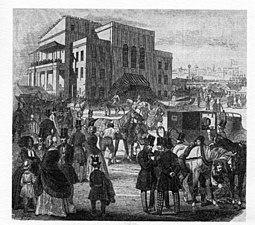 Epsom Grandstand in 1846