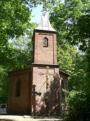 Kaplica Lourdes na Kapellenberg Ergoldsbach