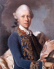 vévoda Arnošt II., Johann Jonas Michael, asi 1775