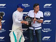 With Nelson Piquet at the 2018 Austrian Grand Prix (30 June 2018)