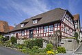 * Nomination Half-timbered house in Memmelsdorf --Plozessor 03:24, 15 April 2024 (UTC) * Promotion  Support Good quality. --Jakubhal 04:13, 15 April 2024 (UTC)
