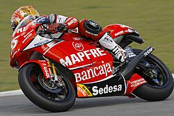 Hector Faubel on a 2008 Aprilia RSA 250