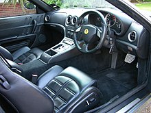 Interior with F1 paddleshift gearbox Ferrari 575 Maranello F1 - Flickr - The Car Spy (25).jpg