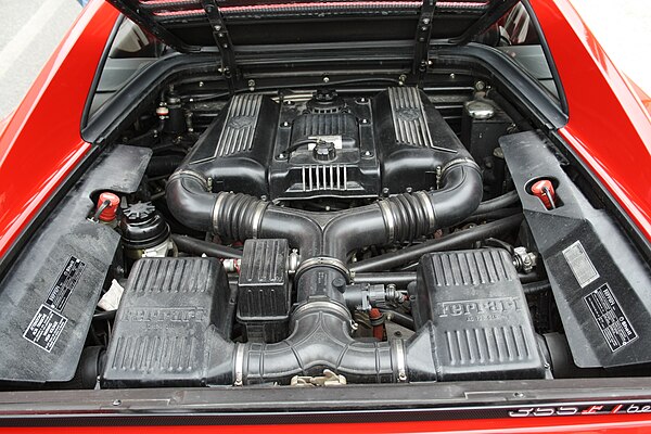 The Tipo F129B V8 Engine (5.2 Motronic shown)